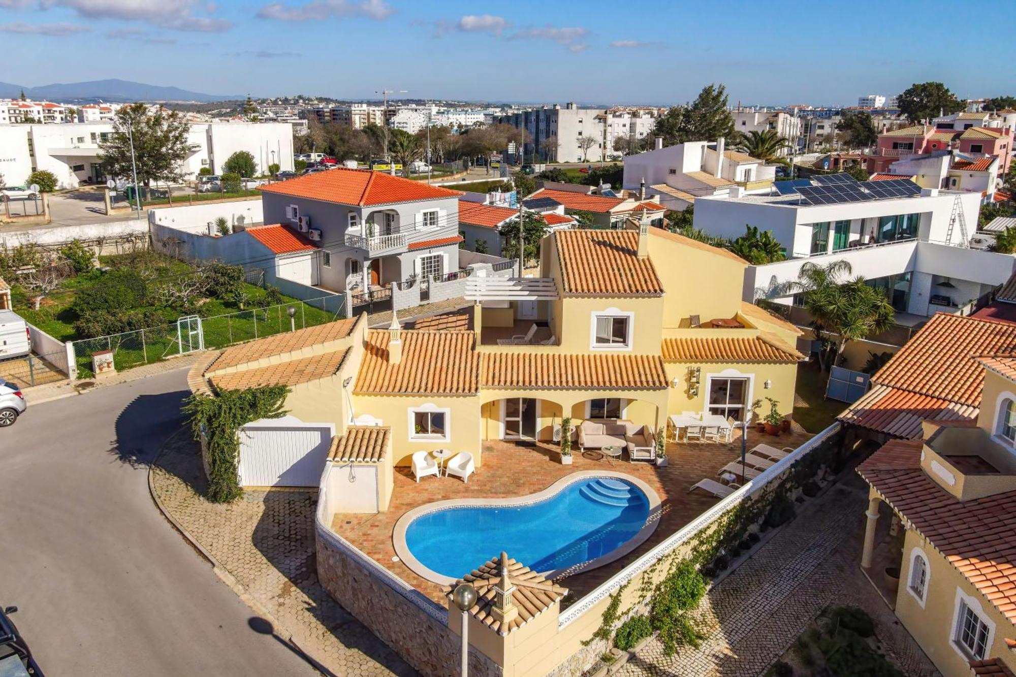 Charming Villa, Lagos - Pool - No Need For Car Luaran gambar